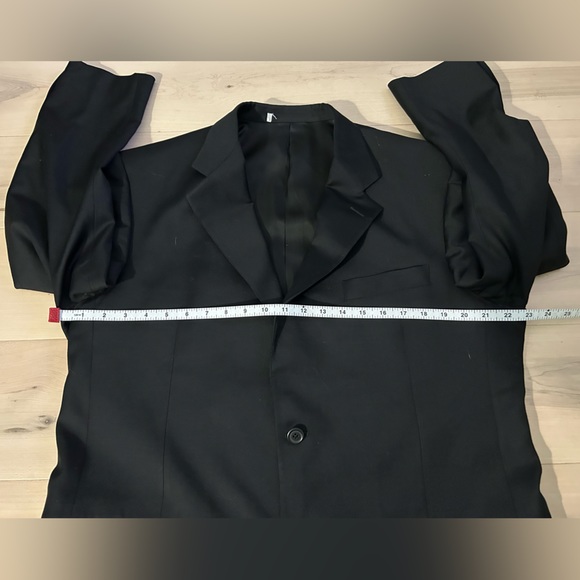 Vintage Hickey Freeman Bloomingdale’s Wool Suit Jacket Blazer 42R - Picture 8 of 13